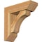 Ekena Millwork Legacy Slat Rough Sawn Bracket w/ Offset Brace, Western Red Cedar, 6"W x 18"D x 18"H BKT0604X18X18LEC06RWR - alternate 1
